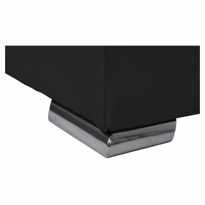 Parma panoramic sofa bed with 2 boxes in imitation and fabric