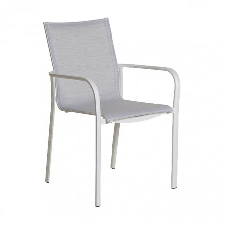 Set of 4 stackable Koton chairs