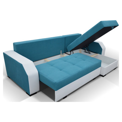 Aris left convertible corner sofa