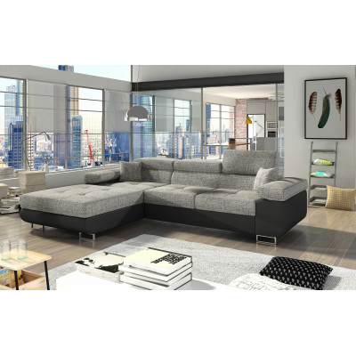 Left Armando convertible corner sofa