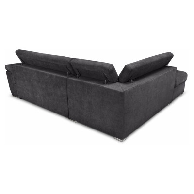 Ivy Left Convertible Corner Sofa with Storage