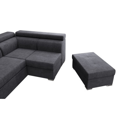 Ivy Left Convertible Corner Sofa with Storage