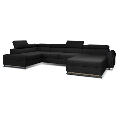 Josette left panoramic convertible corner sofa