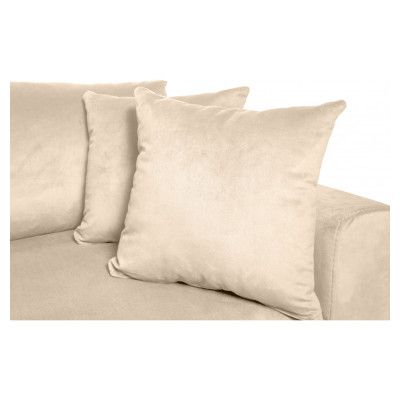 Maria reversible velvet convertible corner sofa