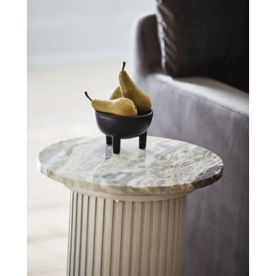 Erie round side table