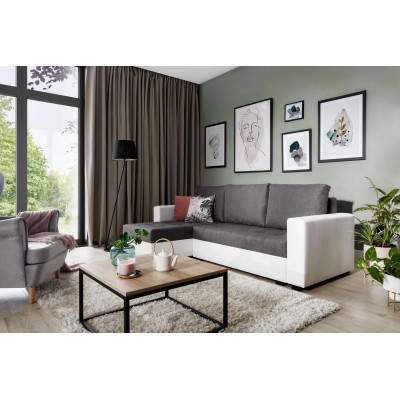 Newark left convertible corner sofa