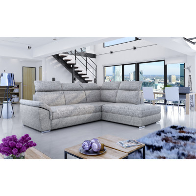 Loreto right convertible corner sofa