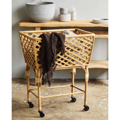 Arvi rectangular basket cart