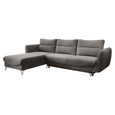 Silva left convertible corner sofa