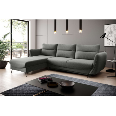 Silva left convertible corner sofa