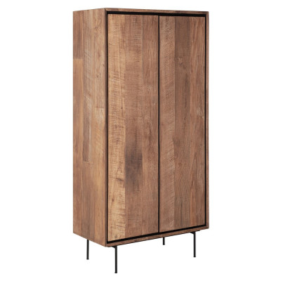 Metropole wardrobe with 2 doors