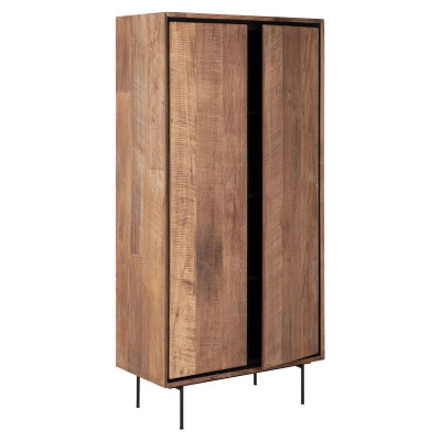 Metropole wardrobe with 2 doors