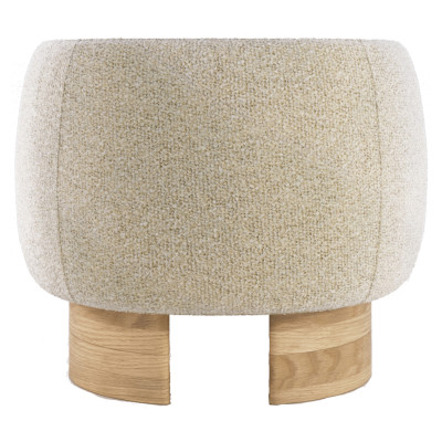 Nido oak lounge chair