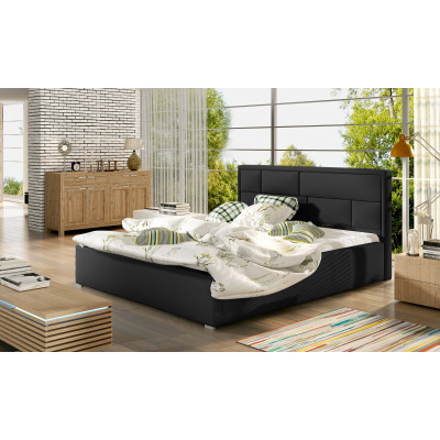 Latina bed with a metal frame