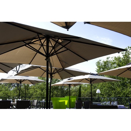 Aluminum Parasol, 3.20 m Diameter