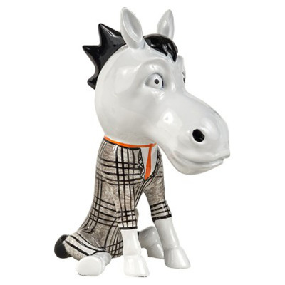Karl donkey sculpture