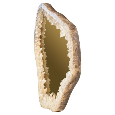 Natural quartz mirror