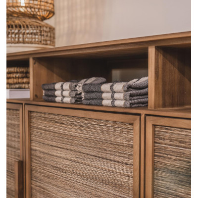 Hopper sideboard with 3 doors