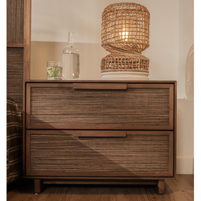 Hopper dresser with 2 drawers