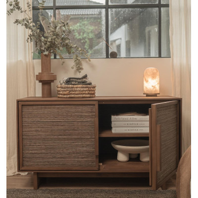 Hopper coffee dresser with 2 doors