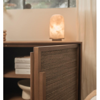 Hopper coffee dresser with 2 doors