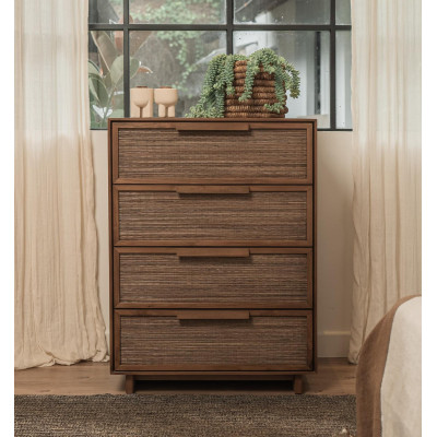 Hopper dresser with 4 drawers