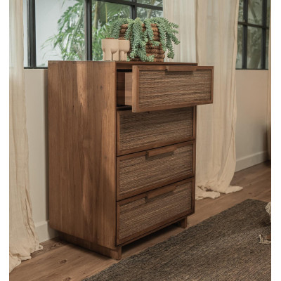 Hopper dresser with 4 drawers