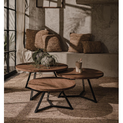 Cabrini round coffee table