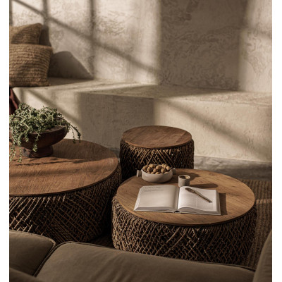 Set of 3 Knut C coffee tables