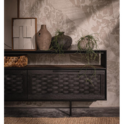 Karma TV stand with 2 drawers and 1 shelf