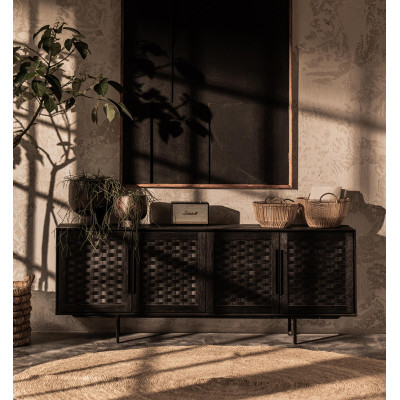 Karma low sideboard with 4 doors