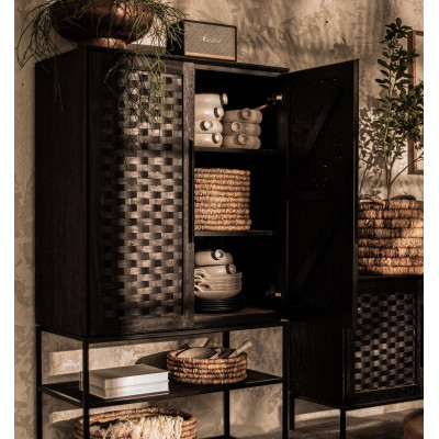 Karma wardrobe with 2 doors and 1 shelf