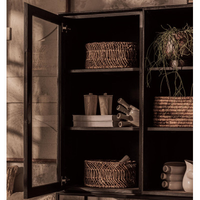 Karma display case with 1 glass door and 3 shelves