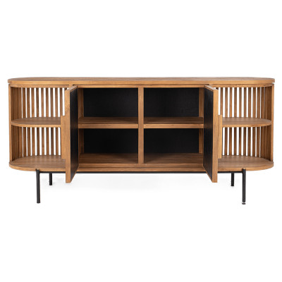 Coco sideboard with 2 doors and 4 racks