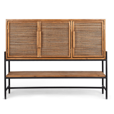 Coco sideboard with 3 doors and 1 rack