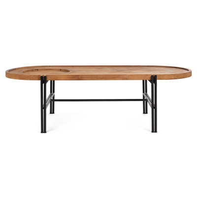 Coco coffee table with tray