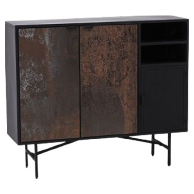 Rasty 3-door sideboard