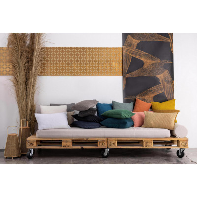 Maia Chambray Stonewashed Cushion