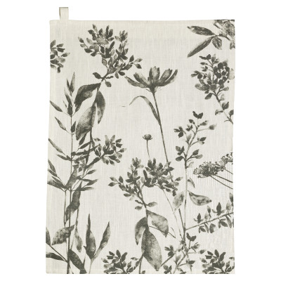 Isam flowery tea towel