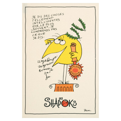 Shadoks Intelligent Tea Towel