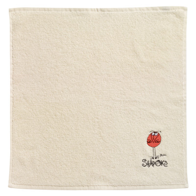 Shadoks square hand towel