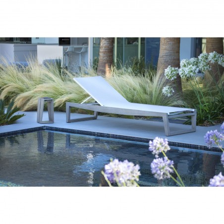 Skaal Teak Batyline Sun Lounger