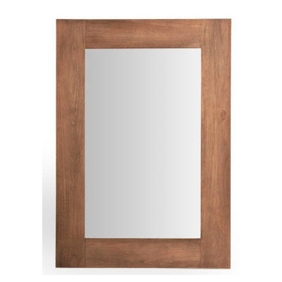 Lucas teak mirror