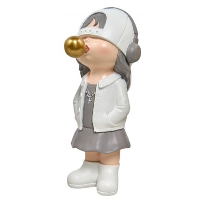 Music Lovers Kid Girl Sculpture