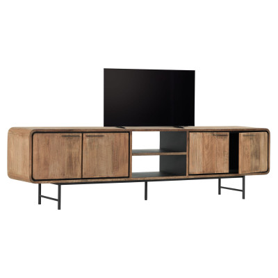 Evo TV stand with legs and 4 doors