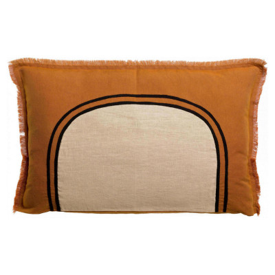Laly bicolour cushion
