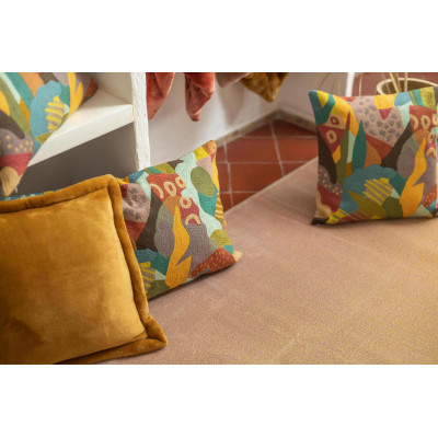 Izel embroidered cushion