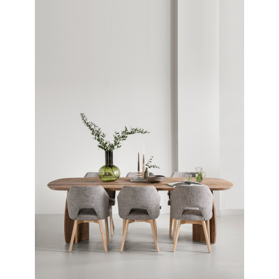 Nova Dining Table in Reclaimed Teak