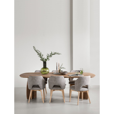 Nova Dining Table in Reclaimed Teak