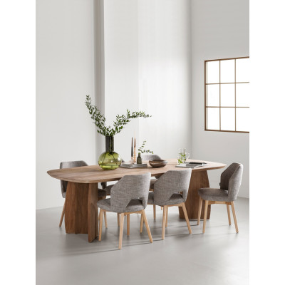 Nova Dining Table in Reclaimed Teak